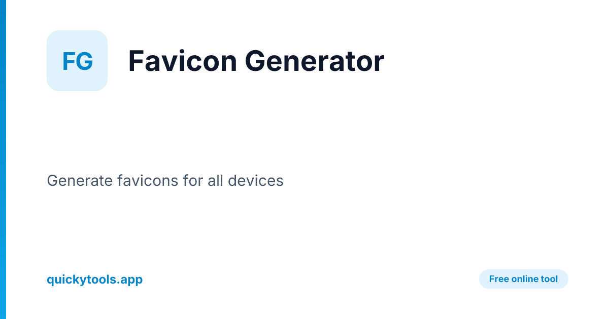Generador de Favicons - Crear Favicon desde Imagen Gratis