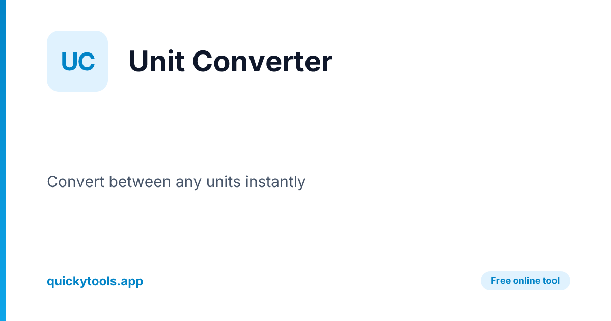 Unit Converter - Convert Units Online